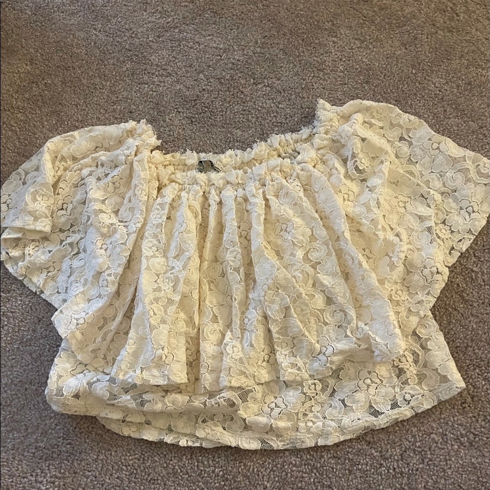 Zara lace shirt